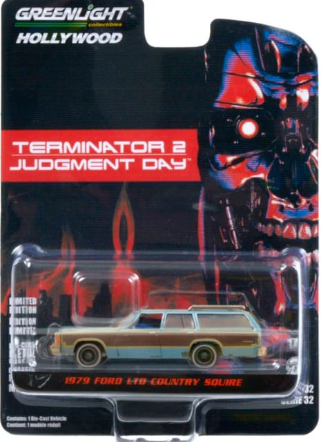 Greenlight Die cast - Hollywood - Terminator 2 - 1979 Ford Ltd Country Squire