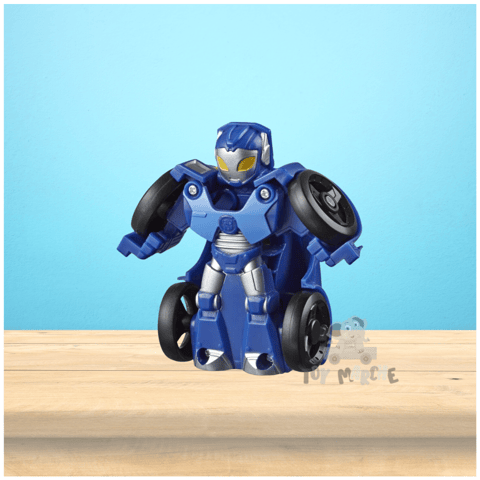 Rescue Bots Academy Mini Bot Racers Chase The Police Bot