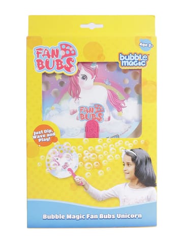 Bubble Magic Fan Bubs Unicorn