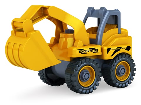 Winmagic Mighty Machines Buildables Excavator