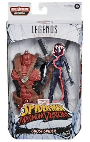 Marvel Legends Spiderman Maximum Venom Ghost Spider