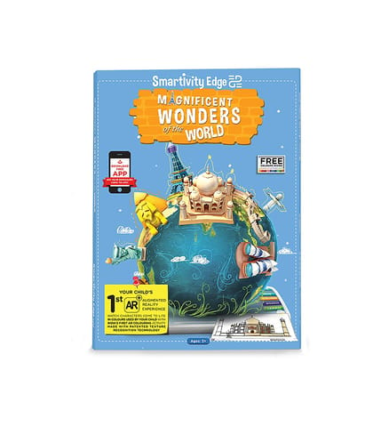 Smartivity Edge Magnificent Wonders of The World Augmented Reality Colouring Sheets