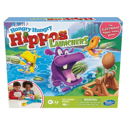 Hasbro Gaming Hungry Hippos Launchers