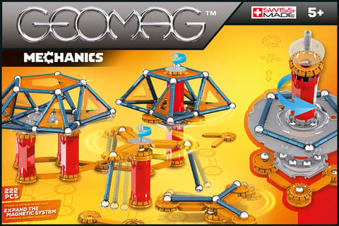 Geomag Magnetic Mechanics Construction Toys 222 pcs