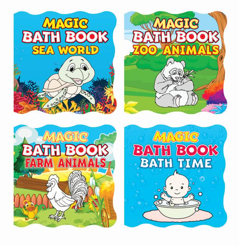 Dreamland Magic Bath Books (A Set of 4 Books)
