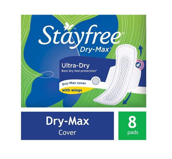 Stayfree Ultra DryMax Wings XL 8 s