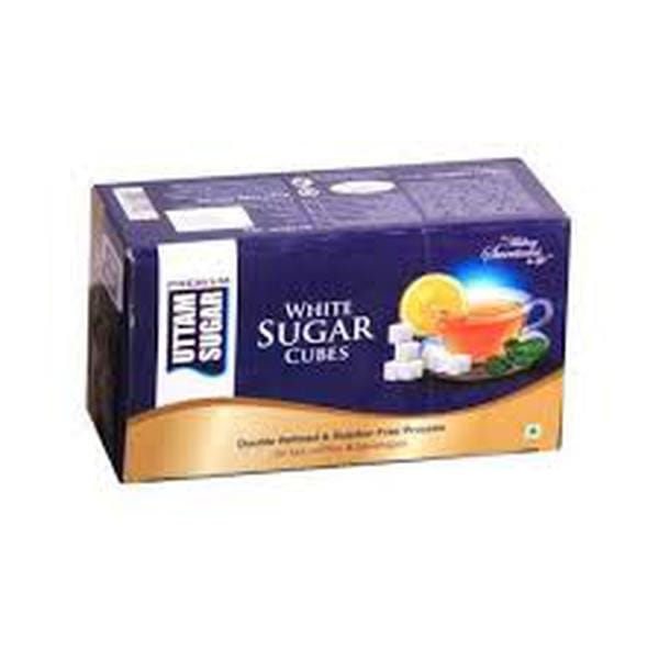 Uttam White Sugar Cubes 500 G