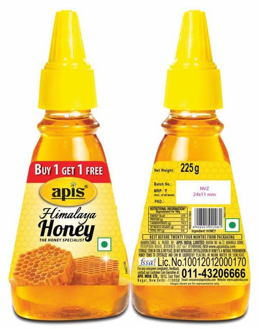 Apis Himalaya Honey (Buy 1 Get 1 Free) 225G