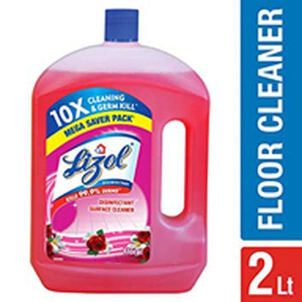Lizol Disinfectant Floor Cleaner Floral, 2 Ltr