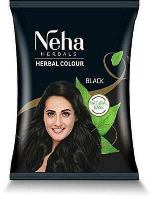 Neha Herbal Mehendi Natural Base Black  20 gm