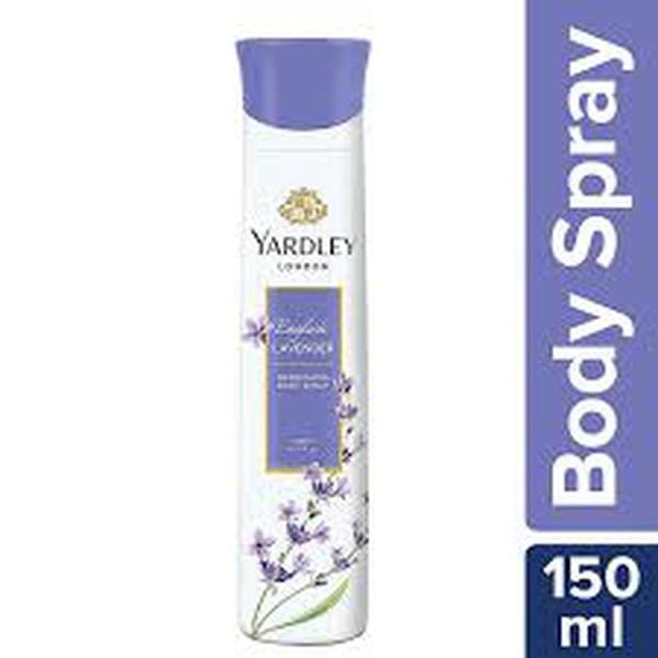 Yardley London Lavender Body Spray 150Ml