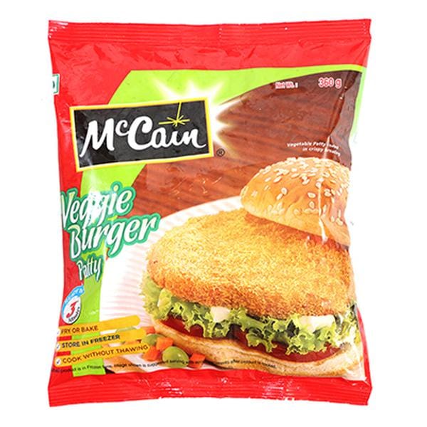 Mccain Veggie Burger Patty 360 gm
