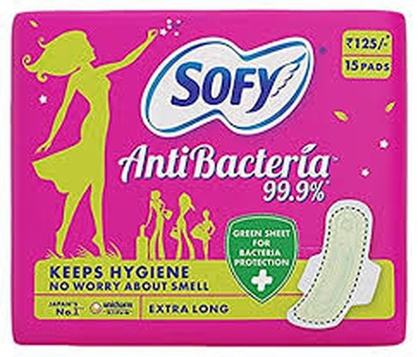 Sofy Sanitary Pad Bodyfit Anti Bactera Xl 15P