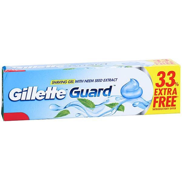 Gillete Guard Shaving Cream With Neem Seed Extreact 125 Gm