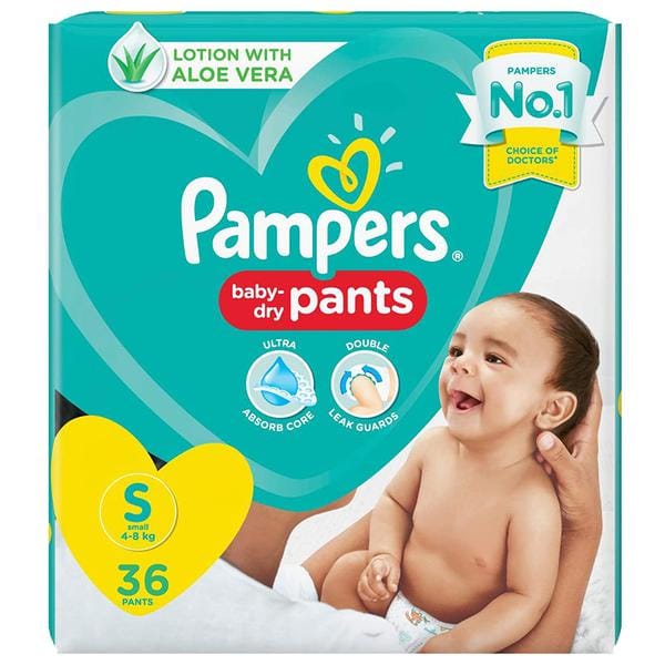 Pampers Pants (Small)    1x36
