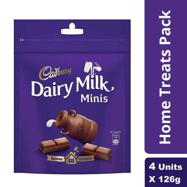 Cadbury Dairy Milk Chocolate Home Treats 126 gm