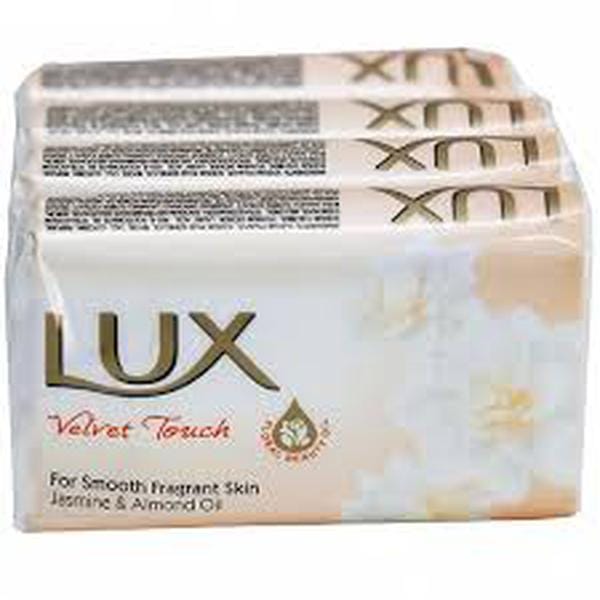 Lux Valvet Touch Soap 56 gm Pack of 4 with Save 25%