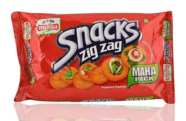 Priyagold Snacks Zig Zag, 200 gm