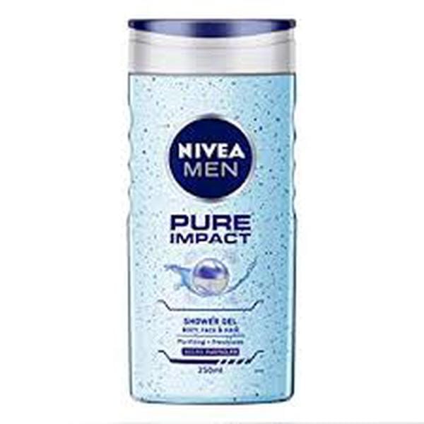 Nivea Shower Gel Pure Impact Men 250 ml