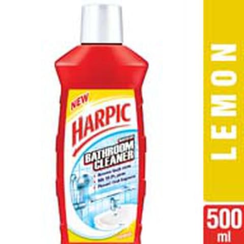 harpic bathroom cleaner lemon, 500ml
