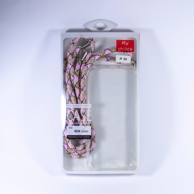 Anti-Shock Transparent Rope Case iPhone 8