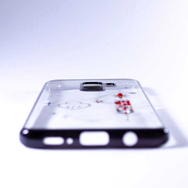 C KINGXBAR  Crystal Case Galaxy S9 Plus