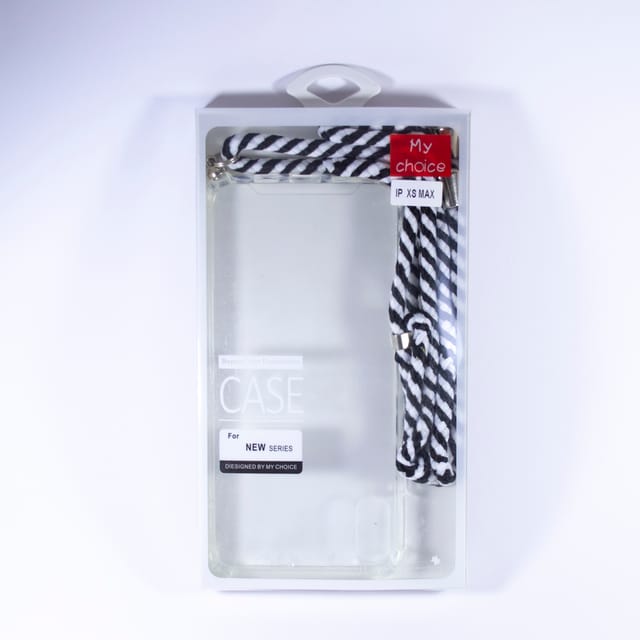 Anti-Shock Transparent Rope Case iPhone XS Max