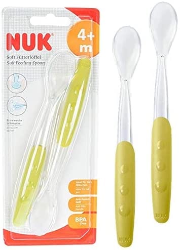 Nuk Easy Learning Feeding Spoon Soft - Green