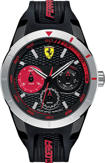 Ferrari Men's Rubber Analog Wrist Watch 830254