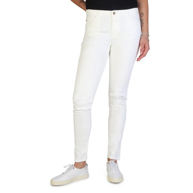 Armani Jeans Denim Jeans For Women White