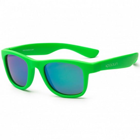 Koolsun Wave Kids Sunglasses Neon Green 1+