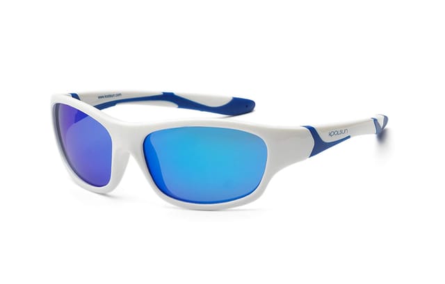 Koolsun Sport Kids Sunglasses Aqua White 6+