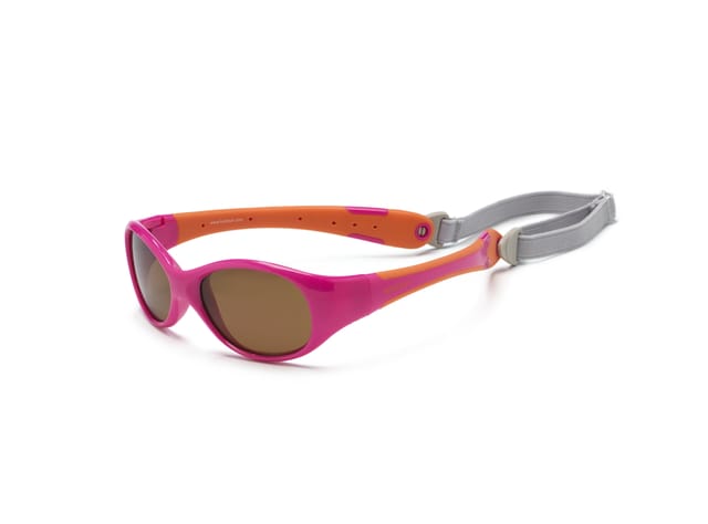 Koolsun Flex Kids Sunglasses Hot Pink Orange 3+