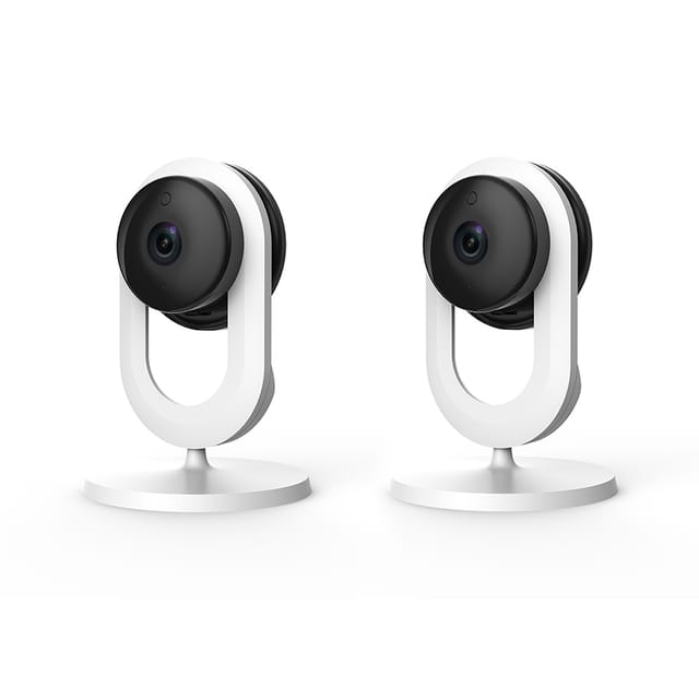 Blurams Home Lite Security Camera 720P with 2-Way Audio, Human & Motion Detection - A11 [Pack Of 2]