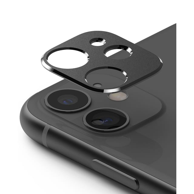 Ringke Camera Styling Aluminum Frame iPhone 11 Camera Lens Protector Designed for iPhone 11 (2019) 6.1 Inch - Black
