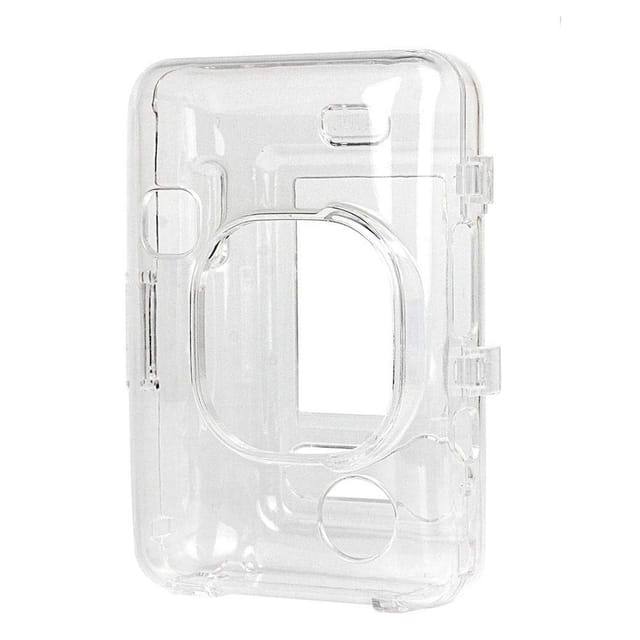 Ozone Vintage Style Clear Case for Fujifilm Instax Mini Liplay Hybrid Instant Camera - Transparent