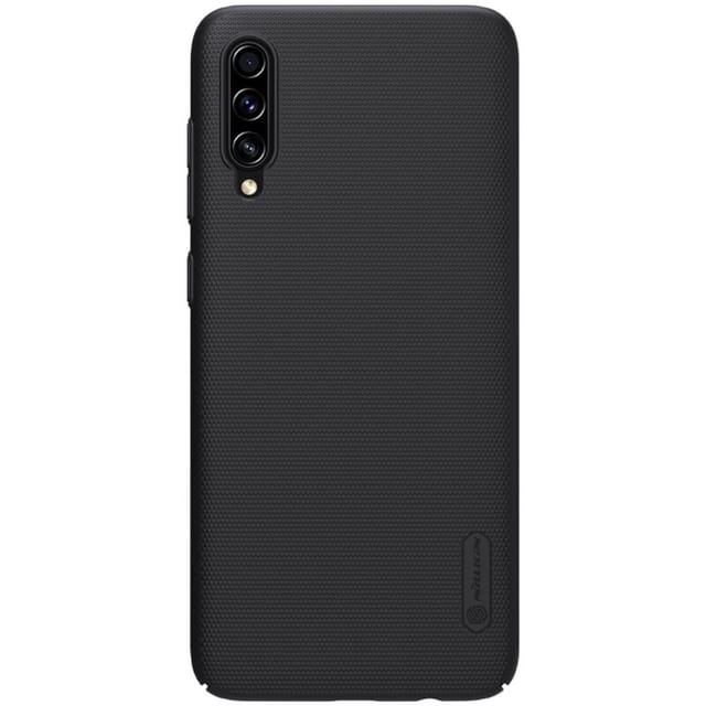 Nillkin Galaxy A70S Case Mobile Cover Super Frosted Shield Hard Phone Cover with Stand [ Slim Fit ] [ Designed Case for Samsung Galaxy A70S ] - Black