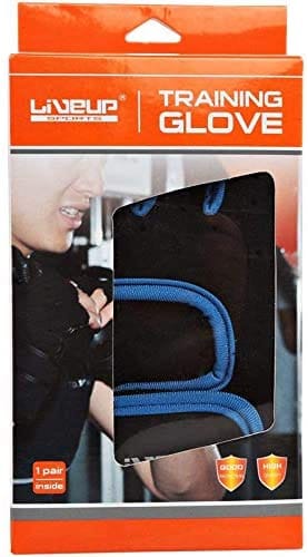 Liveup Training Gloves, Small/Medium, Black