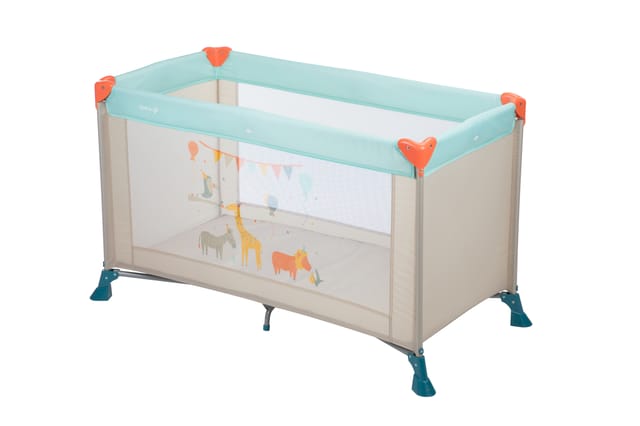 Safety 1St Soft Dreams Travel Cot Happy Day