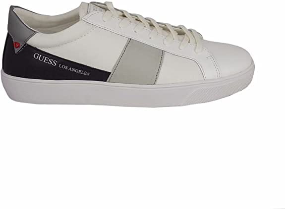 Guess Men'S Sneakers Fmknl1-Fab12 White (45 Eu White)