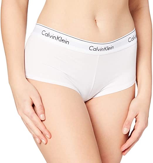 Calvin Klein Boyshorts For Women In White Size:Xs