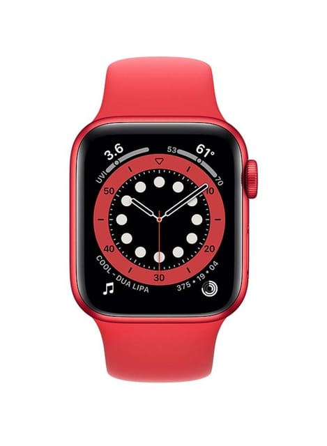 Apple Watch Series 6-40 Mm Gps Product(Red) Aluminium Case With Sport Band Product(Red)