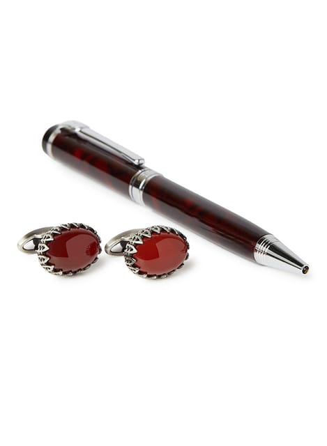 Segma Refillable Pen  & Cufflinks set PC73-36