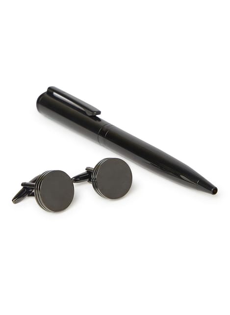Segma Refillable Pen  & Cufflinks set PC74-63B