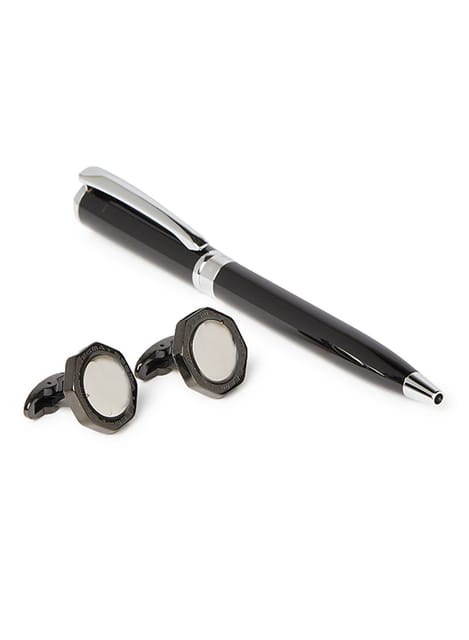Segma Refillable Pen  & Cufflinks set PC77-91