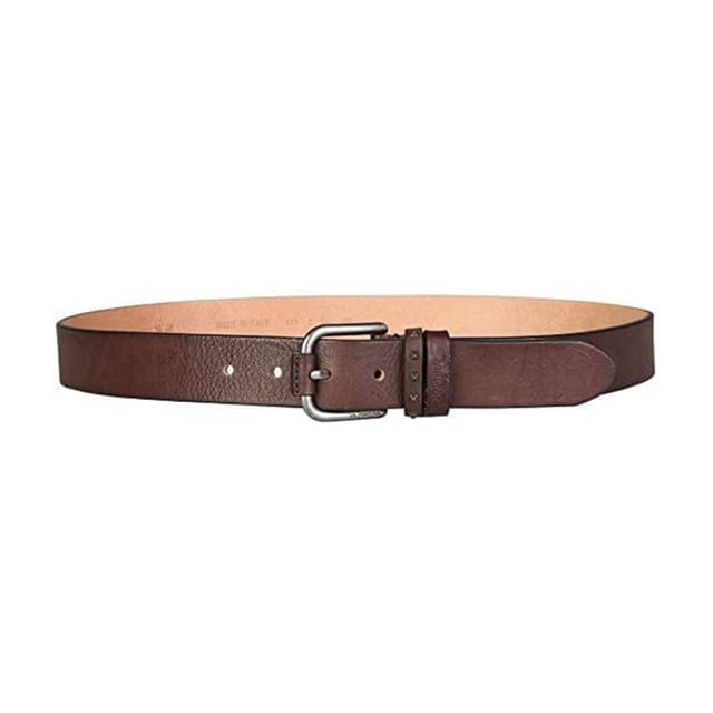 La Martina Men'S Belt Leather Brown 90 Cm