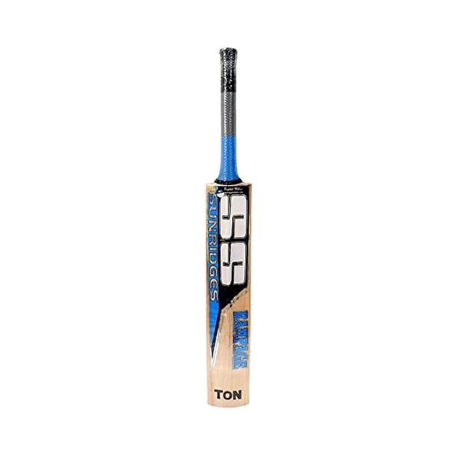 Ss Sunridges Rampage English Willow Cricket Bat, Full Size, Blue/Black [10010062]