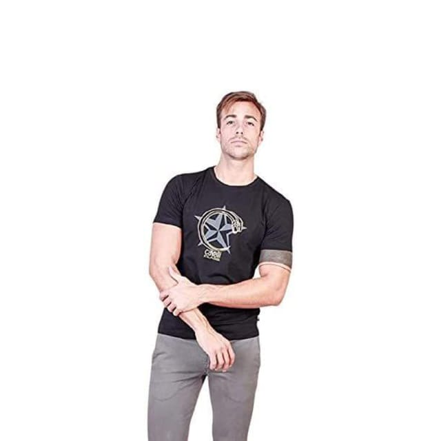 Cavalli Class Black T-Shirt For Men