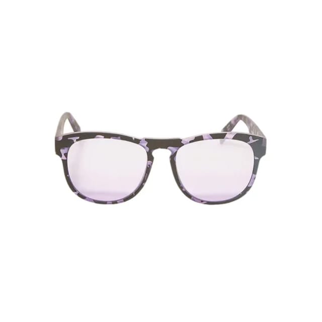 Italia Independent Unisex Wayfarer Shape Sunglasses Barble Voilet Acetate Frame 0902.144.000