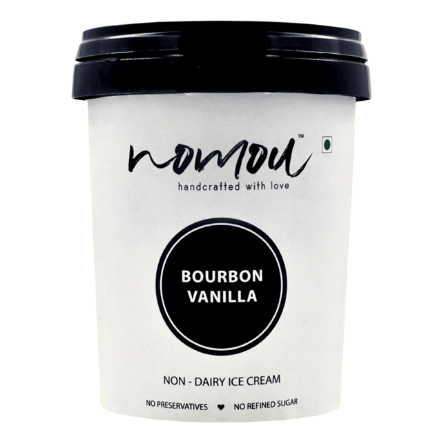 Bourbon Vanilla Plant-Based Gelato by Nomou